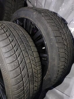 4ks alu disky orig. Škoda 5x112 R19 pneu 235/40 R19 6mm - 7