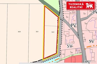 Velký potenciál stavebních pozemků skýtá tento zemědělský po - 7