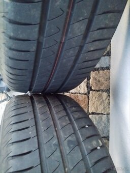 ALU 4x100 r15x6,5j ET 35, 195/65/15 letní - 7