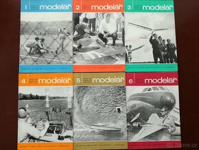 Časopis Modelář ročníky 1963, 1964, 1965, 1966, 1967 - 7