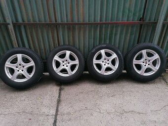 Alu disky 5x108 7,5Jx17 ET45 Ronal + 225/65 R17 5-6 mm - 7
