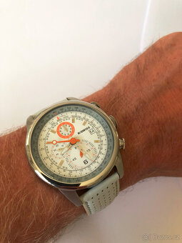 K-Swiss, chronograph, kožený pásek - 7