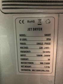 Sušák rukou JetDryer - 7
