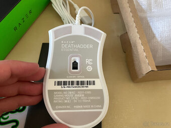Herní drátová myš "Razer DeathAdder Essential" bílá [NOVÁ] - 7