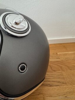 Otevřená přilba NOX PREMIUM Heritage stříbrná matná - 7