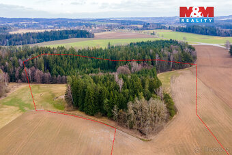 Prodej souboru pozemků, 108437 m², Vysočina - 7