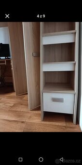 Patrová postel s úložným prostorem a stolkem - 7