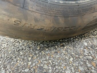 LETNÍ PNEU 225/55 R16 DUNLOP 6-7mm, cena za 2ks - 7