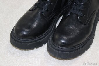 Dívčí kožené kozačky Tommy Hilfiger vel. 36 - 7