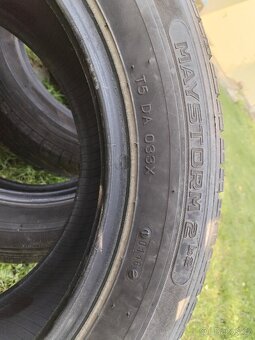 Prodám sadu letních pneu 195/60 R15 - 7