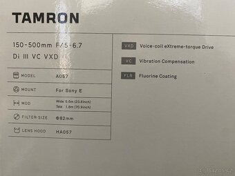 Tamron 150-500 - 7
