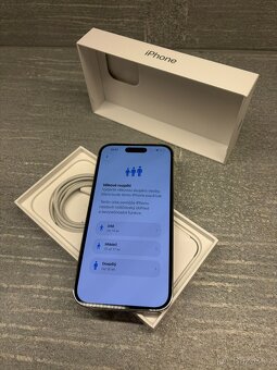iPhone 14 Pro, 256 GB, Silver / Bílý - PERFEKTNÍ STAV - 7