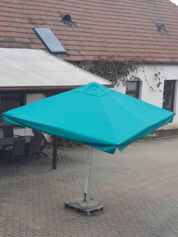 Potah na hospodský slunečník - dvojitá stříška - 7