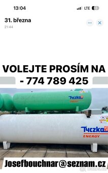 Nádrže na dešťovou vodu 1,3,5,7,12,16,24,48,78m3 - 7