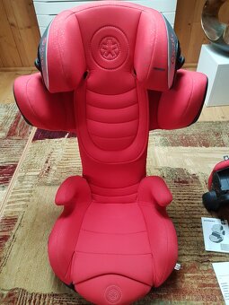 Prodám autosedačku Phoenixfix 3 Candy Red - 7