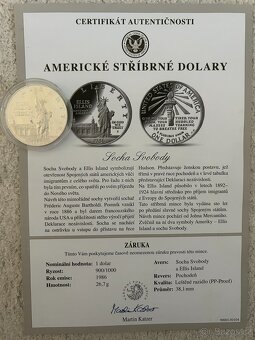 Sada amerických a kanadských stříbrných mincí - 7