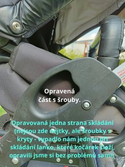 Trojkombinace kočárek Dorjan Prestige Butterfly - 7