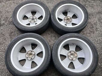 Prodám sadu Orig ALU kol Škoda 225/50R17 letní - 7
