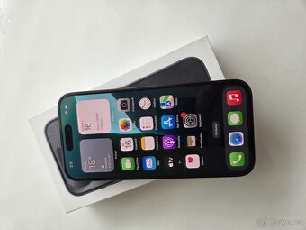 Prodám iPhone 15 pro 128GB Black Titanium - 7