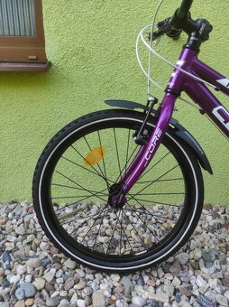 Značkové dětské kolo CORE NIPPER 20" (fialová) - 7