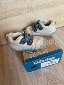 Dětské kožené celoroční botičky D.D. Step - 7
