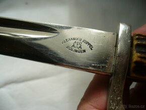 Original-nemecky,velecny policejni bajonet.Wehrmacht,SS,Luft - 7