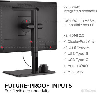 27" 4K monitor + kalibracni sonda; 98% DCI-P3, 50% sleva - 7