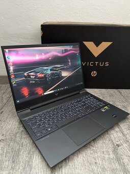 TOP- HERNÍ NOTEBOOK HP VIC-RYZEN 5, SSD, RTX - 7