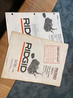 Ridgid 1822 elektrický zavitorez do 2" - 7