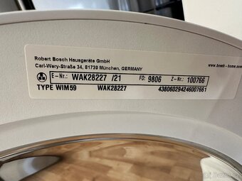 Pračka Bosch (126) - 7