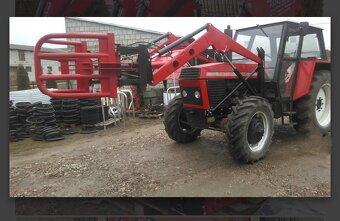 MONTÁŽ ČELNÍHO NAKLADAČE NA ZETOR, ZDARMA JOYSTICK A VIDLE. - 7
