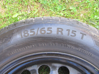 LETNÍ PLECHOVÁ KOLA 15"- 4x100 - 185/65/R15 - 7