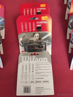 -NOVÉ- Wilson omotávky, potítka, vibrastopy na tenis - 7