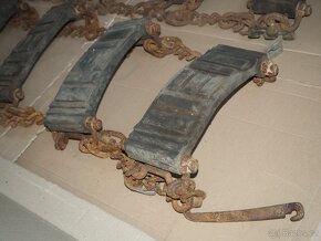 Gumovo-ocelové řetězy Hetz na traktory kolem roku 1940 - 7