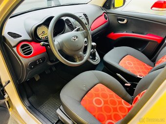 HYUNDAI i 10 1.1 i BENZÍN 5 DVEŘÍ NAJETO JEN 45 TIS KM - 7