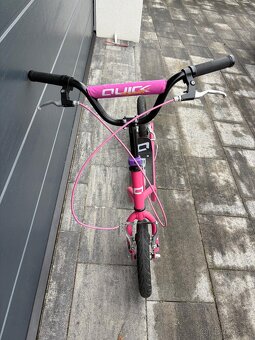 Sportovní dívčí koloběžka Quick s nafukovacími koly - 7