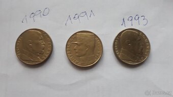 Mince Milenium 10 kč 20 kč - 7