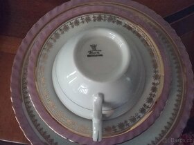 Stará porcelánová jídelní a čajová souprava - Thun - 7