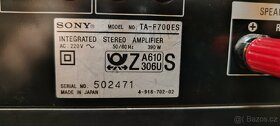 Vintage SONY Stereo Integrated Amplifier TA-F700ES - 7