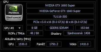Grafická karta Gainward GTX 1660 Super Ghost OC - 7