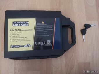Nová baterie do elektrokoloběžky 60V 30 Ah - 7