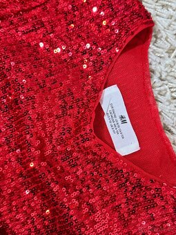 Nové šaty H&M 134/140 , 8-10 let - 7