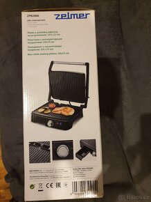 Prodám kontaktní gril Zelmer nový - 7
