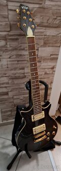 Vintage VHE100 Black – Elektrická kytara - 7