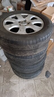 Alu disky a pneu 4ks použité letní 255/55R18 109Y - 7