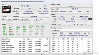 HP 15- rb014nc . 8GB DDR4 . Radeon R2 . SSD . Win11 - 7