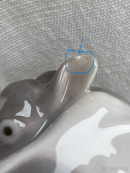 Bing&Grondahl Kodaň Soška Telátko D 7 cm - 7