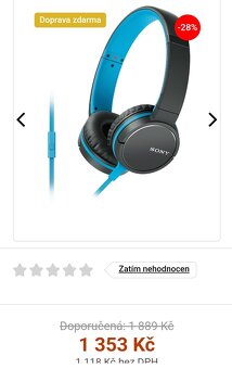Sony sluchátka - 7