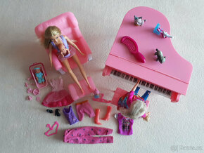 Barbie - panenky, miminka, nábytek, piano a doplňky - 7