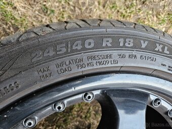 Alu kola Mercedes Original 245/45 r18 - 7